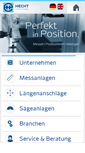 Mobile Screenshot of hecht-electronic.de